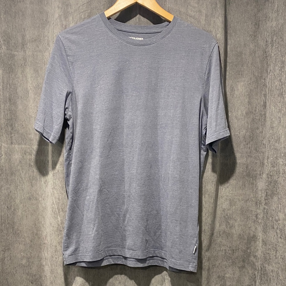 Jack and Jones Gray Men's Short Sleeve Tee